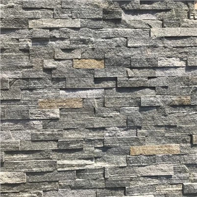 Dekorativ daftar toshli devor panellari kulrang kvarts JRE-006