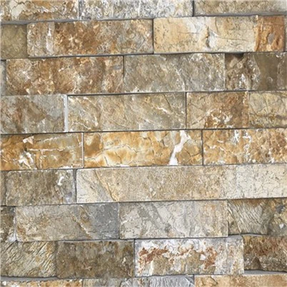 Uyni bezatish uchun Oltin ohaktosh stacked panels JRE-100