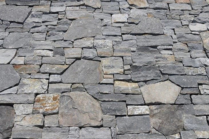 Interlocking Natural Stone Cladding Veneer Blue Quartzite JRD-040